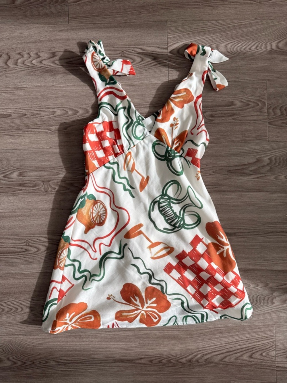 One and Only Collective - Tuscany Print Dress